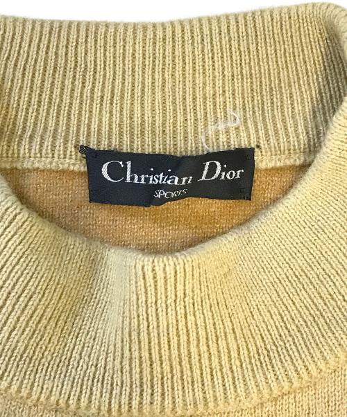 Christian Dior Sports（クリスチャン ディオールスポーツ）Christian Dior Sports (クリスチャン ディオールスポーツ) デザインニット オレンジ サイズ:Lの古着・服飾アイテム