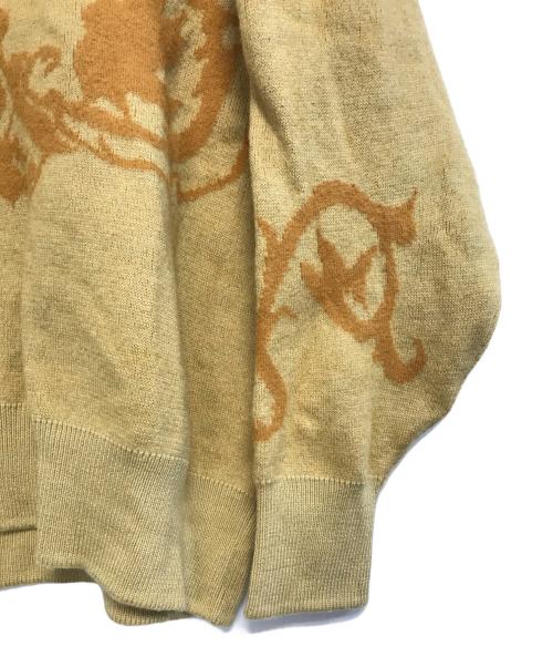 Christian Dior Sports（クリスチャン ディオールスポーツ）Christian Dior Sports (クリスチャン ディオールスポーツ) デザインニット オレンジ サイズ:Lの古着・服飾アイテム