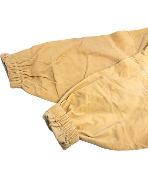 ISSEY MIYAKE（イッセイミヤケ）ISSEY MIYAKE (イッセイミヤケ) コーデュロイワンピース 黄緑 サイズ:M~Lの古着・服飾アイテム