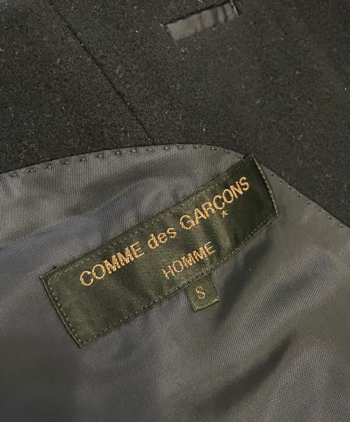 COMME des GARCONS HOMME（コムデギャルソン オム）COMME des GARCONS HOMME (コムデギャルソン オム) ウールダブル1Bルジャケット ネイビー サイズ:Sの古着・服飾アイテム