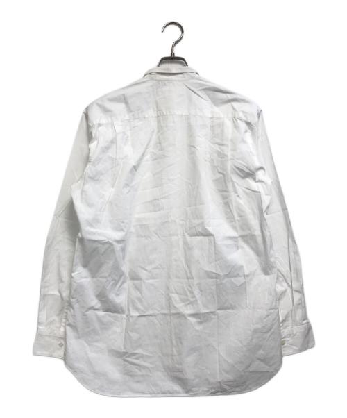COMME des GARCONS SHIRT（コムデギャルソンシャツ）COMME des GARCONS SHIRT (コムデギャルソンシャツ) 00’ｓプレーン長袖シャツ ホワイト サイズ:Mの古着・服飾アイテム