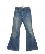 LEVI'Sリーバイス）の古着「70’s784フレアデニムパンツ」｜インディゴ