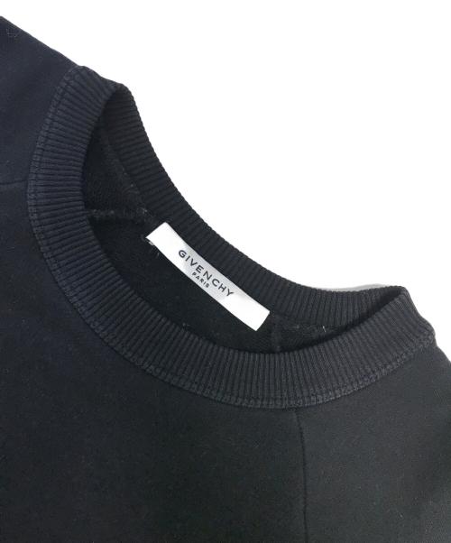 GIVENCHY（ジバンシィ）GIVENCHY (ジバンシィ) ヴィンテージロゴスウェット ブラック サイズ:Sの古着・服飾アイテム