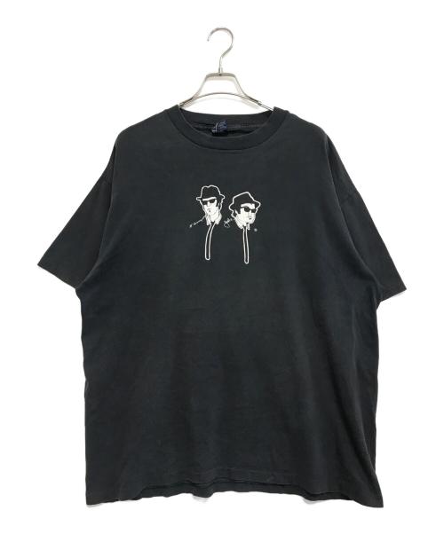 ムービーTシャツ（ムービーTシャツ）ムービーTシャツ (ムービーTシャツ) 90sThe Blues Brothers(ザ・ブルース・ブラザーズ) ムービーtシャツ ブラック サイズ:XXLの古着・服飾アイテム