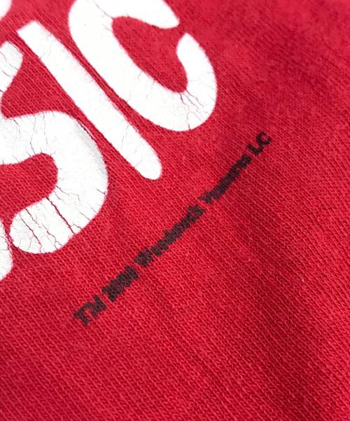 バンドTシャツ（バンドTシャツ）バンドTシャツ (バンドTシャツ) 90s WOODSTOCK(ウッドストック) バンドTシャツ レッド サイズ:2XLの古着・服飾アイテム
