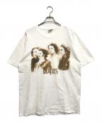 バンドTシャツバンドTシャツ）の古着「90s THE BEATLES(ザ・ビートルズ) バンドTシャツ」｜ホワイト