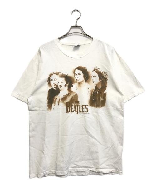 バンドTシャツ（バンドTシャツ）バンドTシャツ (バンドTシャツ) 90s THE BEATLES(ザ・ビートルズ) バンドTシャツ ホワイト サイズ:XL　　　の古着・服飾アイテム