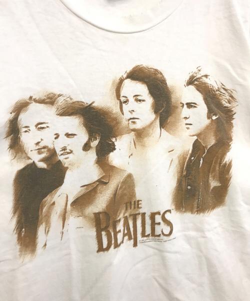 バンドTシャツ（バンドTシャツ）バンドTシャツ (バンドTシャツ) 90s THE BEATLES(ザ・ビートルズ) バンドTシャツ ホワイト サイズ:XL　　　の古着・服飾アイテム