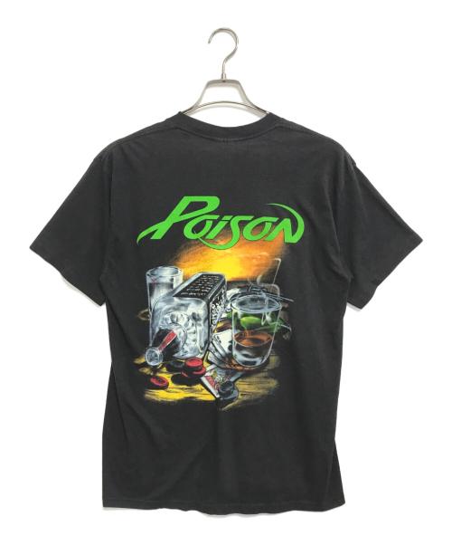 バンドTシャツ（バンドTシャツ）バンドTシャツ (バンドTシャツ) 80s POISON(ポイズン) バンドTシャツ ブラック サイズ:XL　　　の古着・服飾アイテム