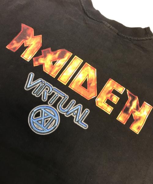バンドTシャツ（バンドTシャツ）バンドTシャツ (バンドTシャツ) 90s  IRON MAIDEN(アイアン・メイデン) バンドTシャツ ブラック サイズ:XL　　　の古着・服飾アイテム