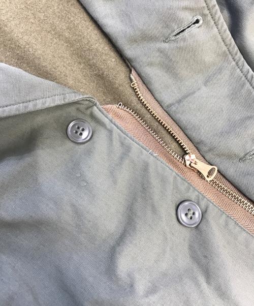 VINTAGE MILITARY（ヴィンテージ ミリタリー）VINTAGE MILITARY (ヴィンテージ ミリタリー) U'S NAVY N-4デッキジャケット カーキ サイズ:表記なしの古着・服飾アイテム