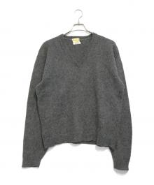 VINTAGE（ヴィンテージ）の古着「モヘアニット」｜グレー