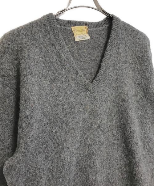 VINTAGE（ヴィンテージ）VINTAGE (ヴィンテージ) モヘアニット グレー サイズ:Lの古着・服飾アイテム