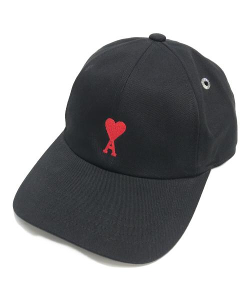 AMI Alexandre Mattiussi（アミアレクサンドルマテュッシ）AMI Alexandre Mattiussi (アミアレクサンドルマテュッシ) キャップ ブラック サイズ:表記なしの古着・服飾アイテム