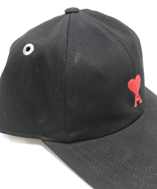 AMI Alexandre Mattiussi（アミアレクサンドルマテュッシ）AMI Alexandre Mattiussi (アミアレクサンドルマテュッシ) キャップ ブラック サイズ:表記なしの古着・服飾アイテム