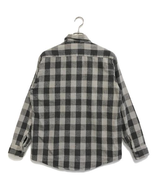 FROSTPROOF（フロントプルーフ）FROSTPROOF (フロントプルーフ) ネルシャツ ブラック サイズ:Mの古着・服飾アイテム