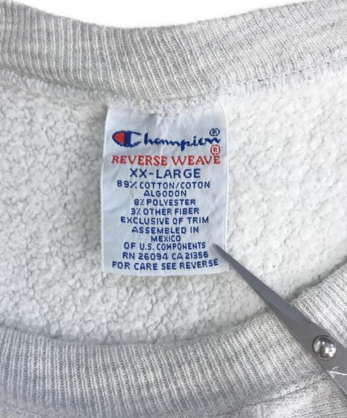 Champion（チャンピオン）Champion (チャンピオン) リバースウィーブスウェット グレー サイズ:XX-LARGEの古着・服飾アイテム
