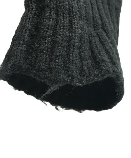 stussy（ステューシー）stussy (ステューシー) mohair mask cardigan ブラック サイズ:Sの古着・服飾アイテム