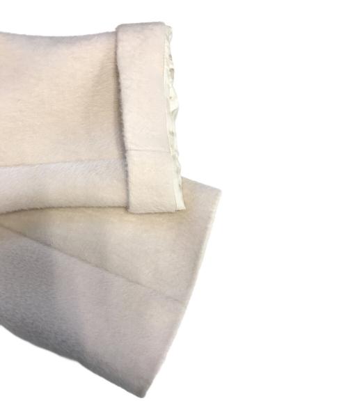 PRADA（プラダ）PRADA (プラダ) ウールロングコート アイボリー サイズ:36の古着・服飾アイテム