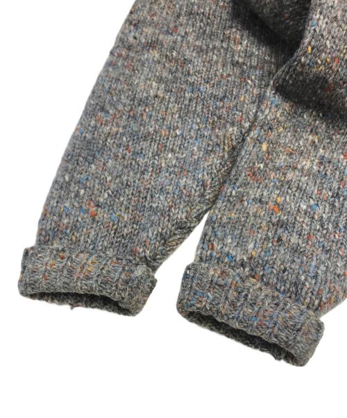 LAND'S END（ランズエンド）LAND'S END (ランズエンド) マルチカラーニット ブラウン サイズ:Lの古着・服飾アイテム