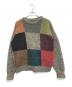 LAND'S END（ランズエンド）の古着「マルチカラーニット」｜ブラウン