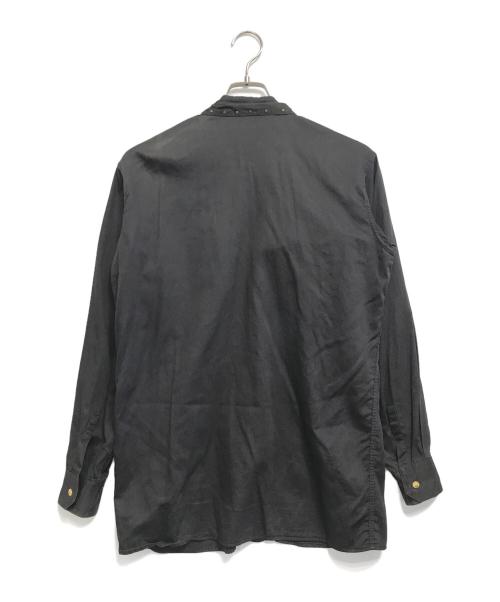 VERSACE JEANS COUTURE（ヴェルサーチ ジーンズクチュール）VERSACE JEANS COUTURE (ヴェルサーチ ジーンズクチュール) 長袖シャツ ブラック サイズ:Sの古着・服飾アイテム