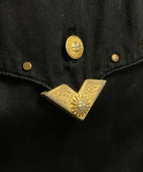 VERSACE JEANS COUTURE（ヴェルサーチ ジーンズクチュール）VERSACE JEANS COUTURE (ヴェルサーチ ジーンズクチュール) 長袖シャツ ブラック サイズ:Sの古着・服飾アイテム