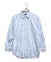 RALPH LAUREN Purple Label（ラルフ ローレン パープル レーベル）の古着「ストライプシャツ」｜ブルー