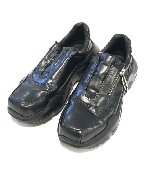 AKIKO AOKI（アキコ アオキ）AKIKO AOKI (アキコ アオキ) スニーカー ブラック サイズ:EU37/US6/UK3.5/CM23の古着・服飾アイテム