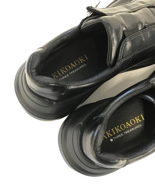 AKIKO AOKI（アキコ アオキ）AKIKO AOKI (アキコ アオキ) スニーカー ブラック サイズ:EU37/US6/UK3.5/CM23の古着・服飾アイテム