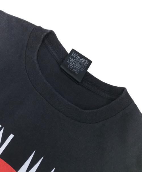 バンドTシャツ（バンドTシャツ）バンドTシャツ (バンドTシャツ) MARILYN MANSON(マリリン・マンソン) バンドTシャツ ブラック サイズ:LARGEの古着・服飾アイテム