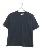 AMIPARISアミパリス）の古着「刺繍ロゴTシャツ」｜ブラック