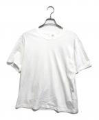 AMIPARISアミパリス）の古着「刺繍ロゴTシャツ」｜ホワイト