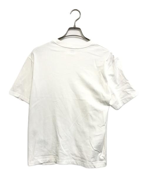 AMIPARIS（アミパリス）AMIPARIS (アミパリス) 刺繍ロゴTシャツ ホワイト サイズ:Sの古着・服飾アイテム