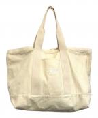 stussyステューシー）の古着「CANVAS XL TOTE BAG」｜アイボリー