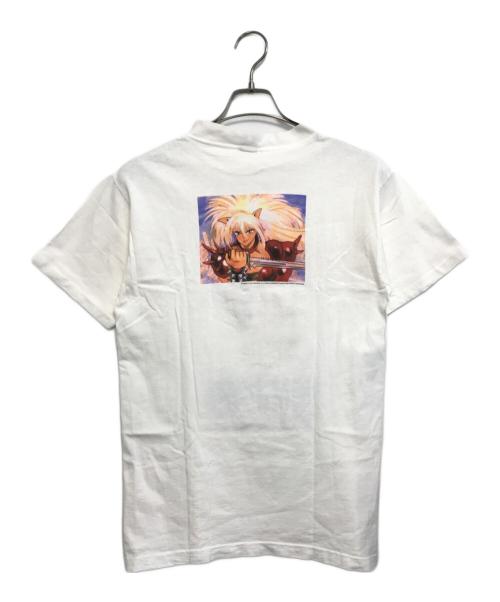 アニメーションTシャツ（アニメーションTシャツ）アニメーションTシャツ (アニメーションTシャツ) 90s DOMINION(ドミニオン) アニメTシャツ ホワイト サイズ:Mの古着・服飾アイテム