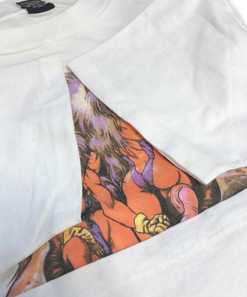 アニメーションTシャツ（アニメーションTシャツ）アニメーションTシャツ (アニメーションTシャツ) 90s DOMINION(ドミニオン) アニメTシャツ ホワイト サイズ:Mの古着・服飾アイテム