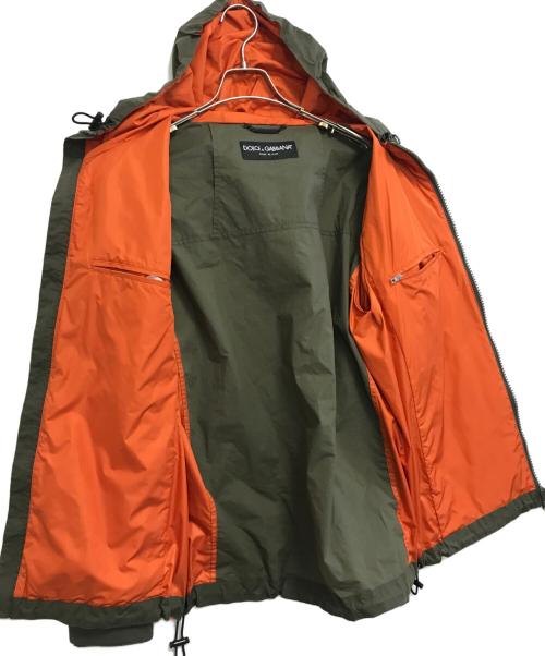 DOLCE & GABBANA（ドルチェ＆ガッバーナ）DOLCE & GABBANA (ドルチェ＆ガッバーナ) マウンテンパーカー カーキ サイズ:46の古着・服飾アイテム