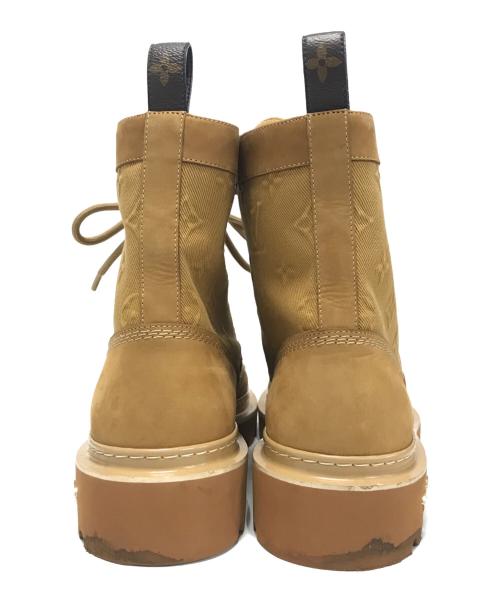LOUIS VUITTON（ルイ ヴィトン）LOUIS VUITTON (ルイ ヴィトン) レンジャーライナンクルブーツ ブラウン サイズ:10の古着・服飾アイテム