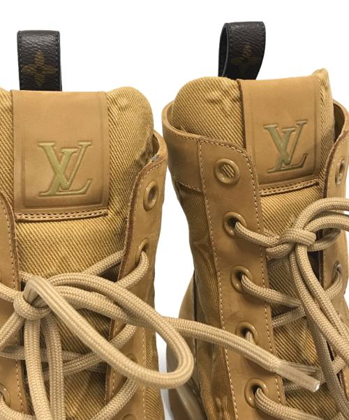 LOUIS VUITTON（ルイ ヴィトン）LOUIS VUITTON (ルイ ヴィトン) レンジャーライナンクルブーツ ブラウン サイズ:10の古着・服飾アイテム