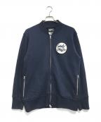 LOOPWHEELER×開花堂×mogno6ループウィラー×カイカドウ×-）の古着「スウェットスタジャン」｜インディゴ