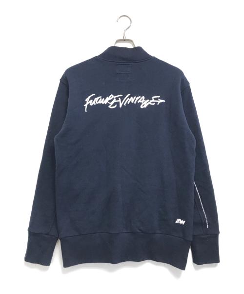 LOOPWHEELER（ループウィラー）LOOPWHEELER (ループウィラー) 開花堂 (カイカドウ) mogno6 (-) スウェットスタジャン インディゴ サイズ:表記なしの古着・服飾アイテム