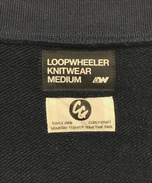 LOOPWHEELER（ループウィラー）LOOPWHEELER (ループウィラー) 開花堂 (カイカドウ) mogno6 (-) スウェットスタジャン インディゴ サイズ:表記なしの古着・服飾アイテム