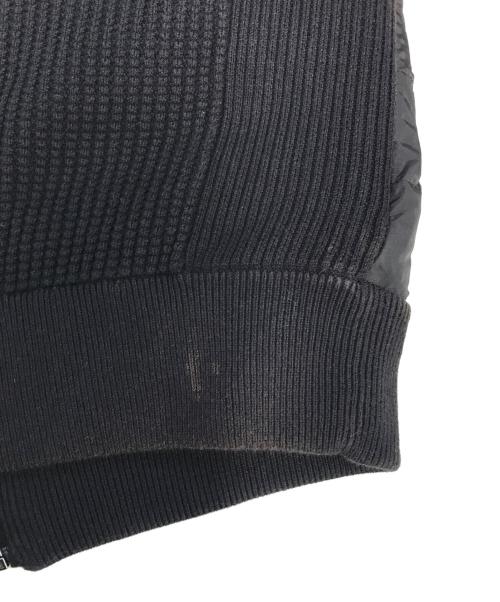 HUGO BOSS（ヒューゴ ボス）HUGO BOSS (ヒューゴ ボス) 中綿切替ベスト ブラック サイズ:Lの古着・服飾アイテム