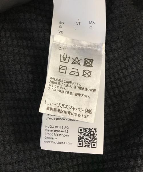HUGO BOSS（ヒューゴ ボス）HUGO BOSS (ヒューゴ ボス) 中綿切替ベスト ブラック サイズ:Lの古着・服飾アイテム
