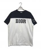 Christian Diorクリスチャン ディオール）の古着「刺繍ロゴTシャツ」｜ホワイト