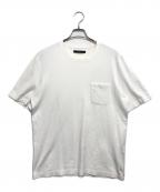LOUIS VUITTONルイ ヴィトン）の古着「胸ロゴポケットTシャツ」｜ホワイト
