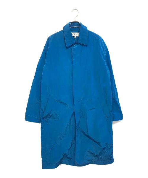 LOEWE（ロエベ）LOEWE (ロエベ) ロングスプリングコート ブルー サイズ:46の古着・服飾アイテム
