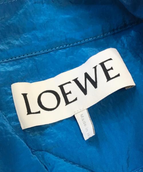 LOEWE（ロエベ）LOEWE (ロエベ) ロングスプリングコート ブルー サイズ:46の古着・服飾アイテム