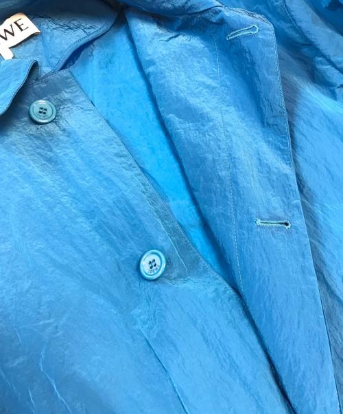 LOEWE（ロエベ）LOEWE (ロエベ) ロングスプリングコート ブルー サイズ:46の古着・服飾アイテム